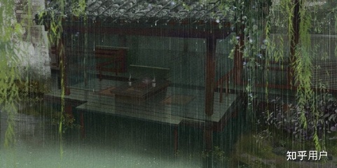 描写夏天的雨的诗