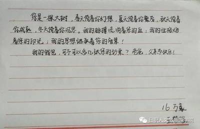 写给父亲的情书