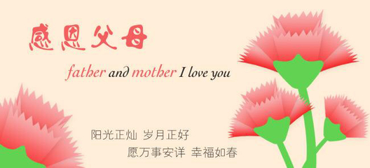 孩子对父母说的感恩话