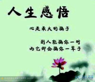 人生感悟名人名言