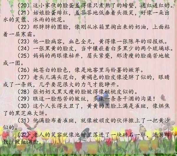 描写夏天的好词语
