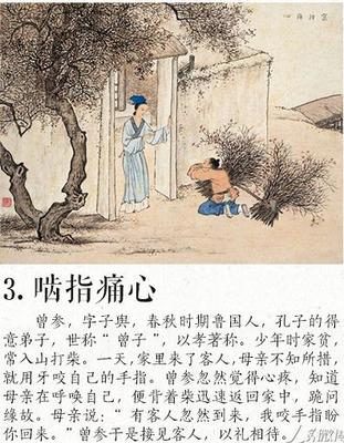 孝敬父母典故