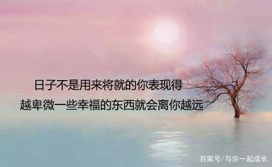 别自作聪明经典语录