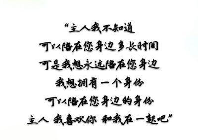 真的写一句话