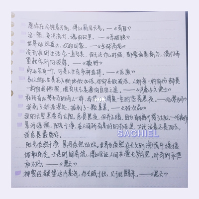 初中作文好段摘抄大全