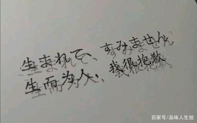 人间失格 语录