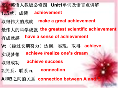 梦想实现的英语