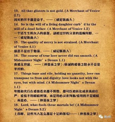 名人英语怎么说