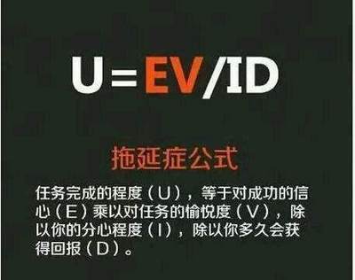 拖延症的正能量语句