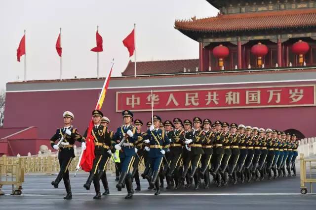 天安门升国旗感受