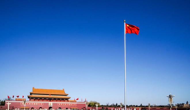 天安门升国旗感受