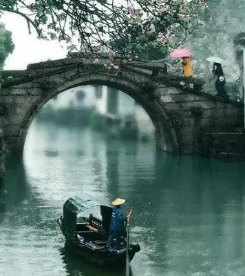 描写烟雨江南的美文
