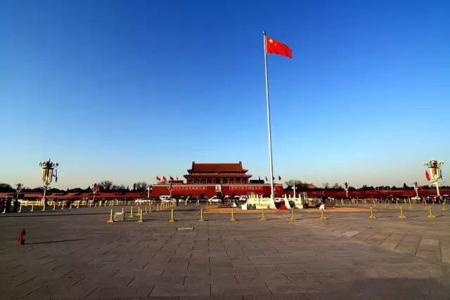 天安门升国旗感受