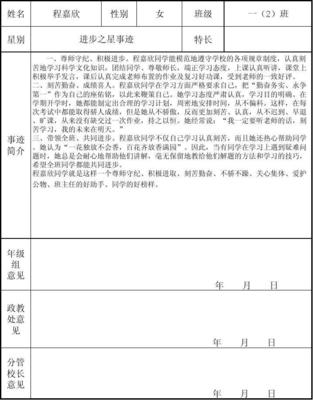 优秀个人推荐词