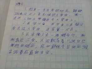 优美文段200字