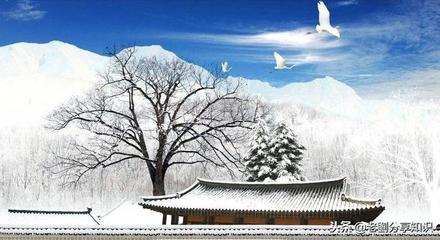 描写冬天的校园