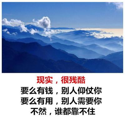 现实很残酷的经典语录