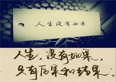 人生没有彩排经典语录