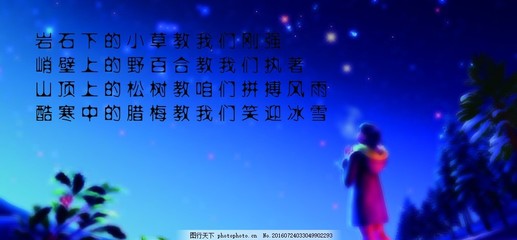 照片语录