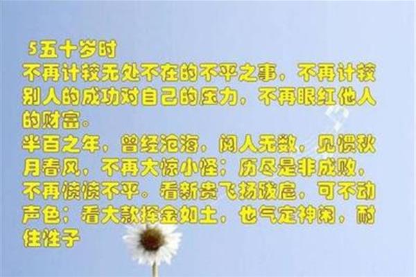 四十岁的感悟