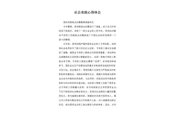 实践活动的感受