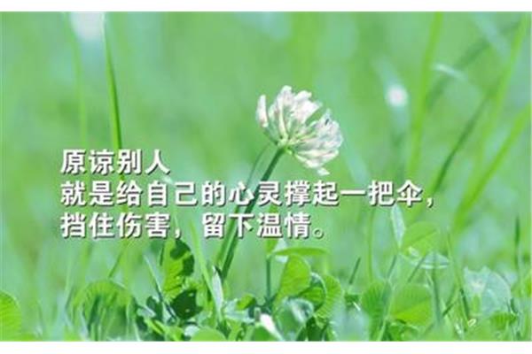 早安心语优美的语句
