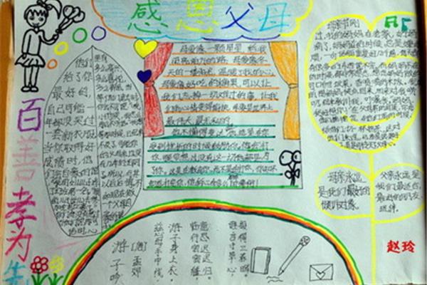 父母感恩图片